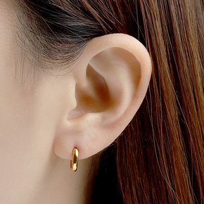 여자 순금 링귀걸이 [에센셜 원터치M]