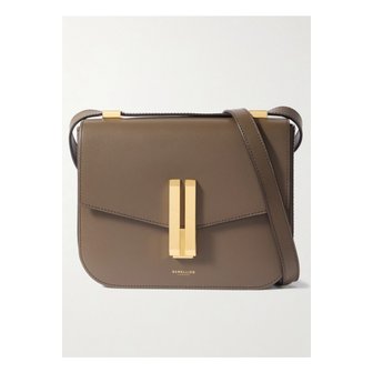 DEMELLIER 드멜리어 밴쿠버 가죽 숄더 백 밀리터리 그린 46376663162913574