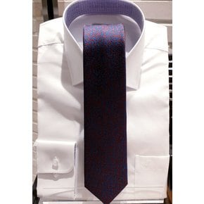 (레노마셔츠)고급스러운  올오버 디자인 와인색상 넥타이 (VKFTR1035-WN)