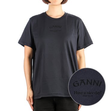 가니 여성 반팔 티셔츠 (T3746 SKY CAPTAIN) 24SS
