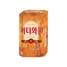 크라운 버터와플 135g