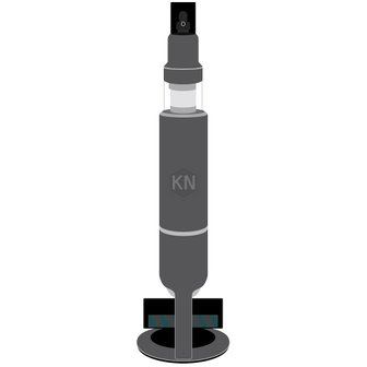 삼성 비스포크 제트 VS28C973ESH AI 280W 물걸레 무선 청소기 일체형 청정스테이션 새틴 차콜 / KN