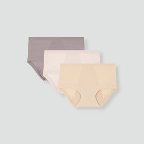 여 모달 위생 힙허거 팬티 3매 J41N901216011