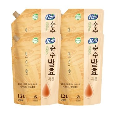 참그린 순수발효 곡물 1.2L x 4개