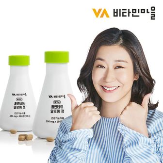 NS홈쇼핑 비타민마을 쾌변데이 알로에 대용량 180정 x 2병 6개월분[32052863]