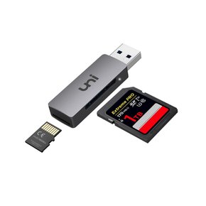 SD 2-in-1] USB3.0 SD uniAccessories SDMicro SDSDTF 카드 리더 [초소형 카드 리더 메모리 카드