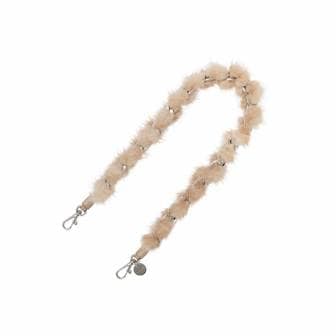 분크 Mink Chain Strap (밍크 체인 스트랩) Beige_VQB3-1ST811-1BEXX