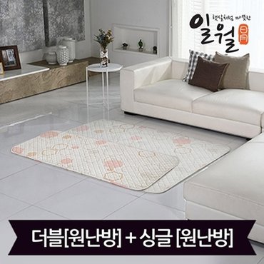 일월 마이크로 카본 전기매트 더블+싱글