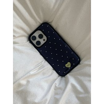 브라운드 [범퍼 에폭시케이스] Dot Epoxy Case (navy)