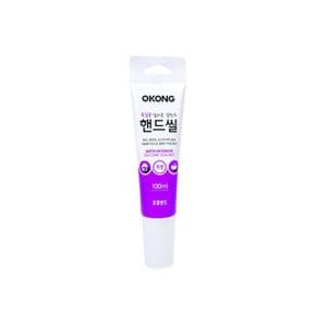 오공 욕실용 핸드씰 욕실용실리콘 벌크100ml 투명1587 X ( 2매입 )