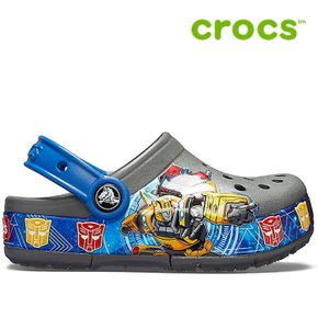 [세일] 크록스 아동 샌들 /47- 205501-0DA / Kids Crocs Fun Lab Transformers Band Lights C