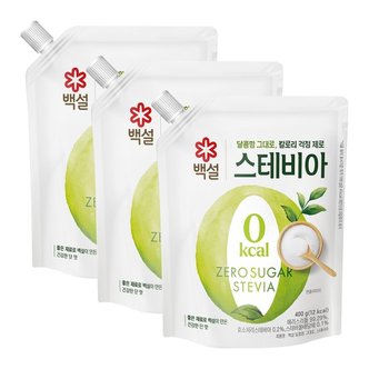 CJ제일제당 백설스테비아 400g?3봉