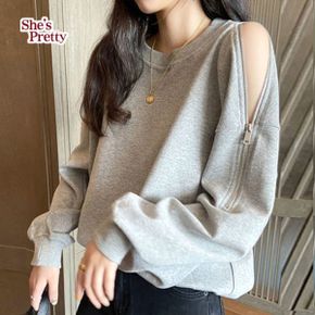 로라숄더지퍼맨투맨_P370801274