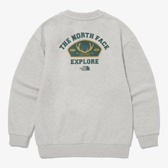 노스페이스키즈 NM5MQ54T 키즈 익스플로어 스웻셔츠 KS EXPLORE SWEATSHIRTS