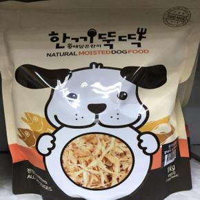 큐밸리 한끼뚝딱 황태 담은 한끼 반려견 사료 1kg