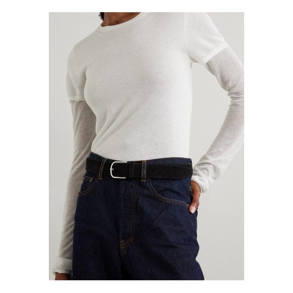 스웨이드 벨트 다크 브라운 1647597342207903