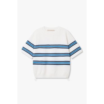 VOV [파주점] 라운드넥 스트라이프 니트 풀오버 7126250502