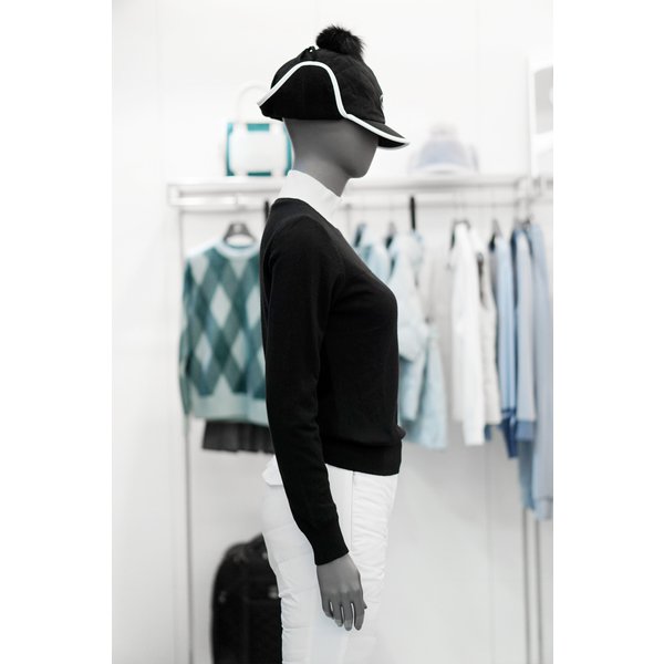 [여주점] 골프웨어 여성 골프 에센셜 반터틀 방풍 스웨터 TOA92