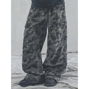 Side Big Cargo Pants LIGHT CAMO