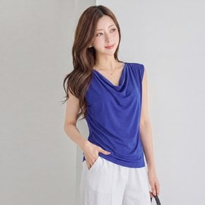 여신 카울넥 민소매 티셔츠_M2605TS050B