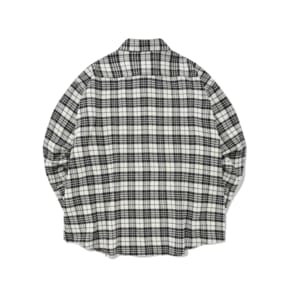 SP TARTAN CHECK OVER SHIRTS-IVORY