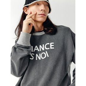 S`noi Sweat Shirt (Mix-Chacoal)