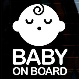 아트박스 /뭉키데코 [LSC-450]베이비 남아 BABY ON BOARD