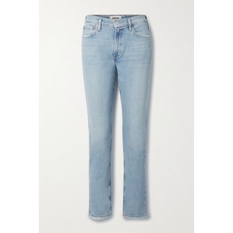 에이골디 Lyle Low-rise Straight-leg Jeans 라이트 데님 32027475400236862