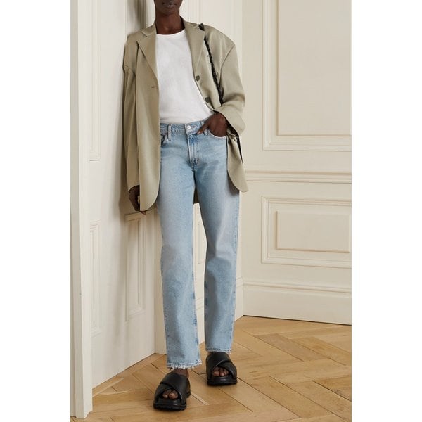 Lyle Low-rise Straight-leg Jeans 라이트 데님 32027475400236862