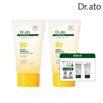 닥터아토 더마 센서티브 선프로텍터50ml 2입 (무기자차/민감성/진정)+증정품_DP02