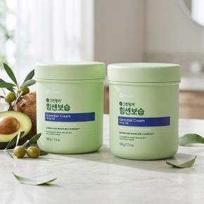 힘센보습 에센셜 크림 500g x 2 48시간 보습지속