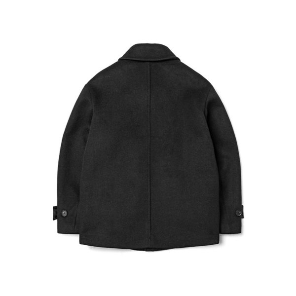 남성 칼라넥 숏 발마칸 코트 (BLACK) (HBAHC14)