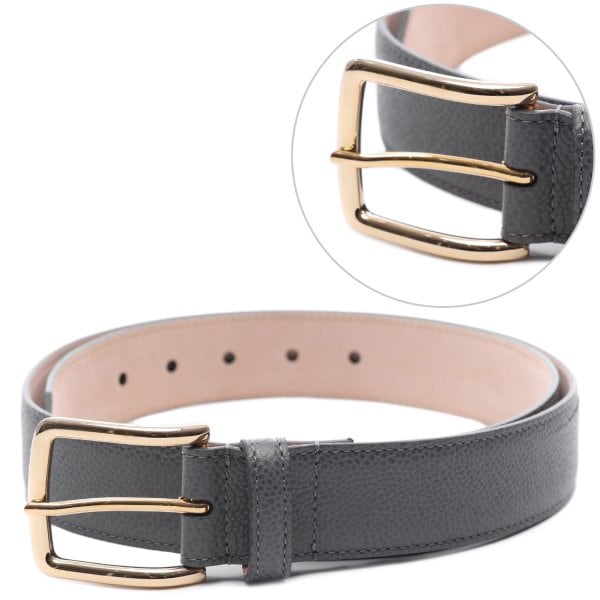 [부산점] 25FW 남성 페블 그레인 클래식 벨트 (MCX049A 00198 025 25F)