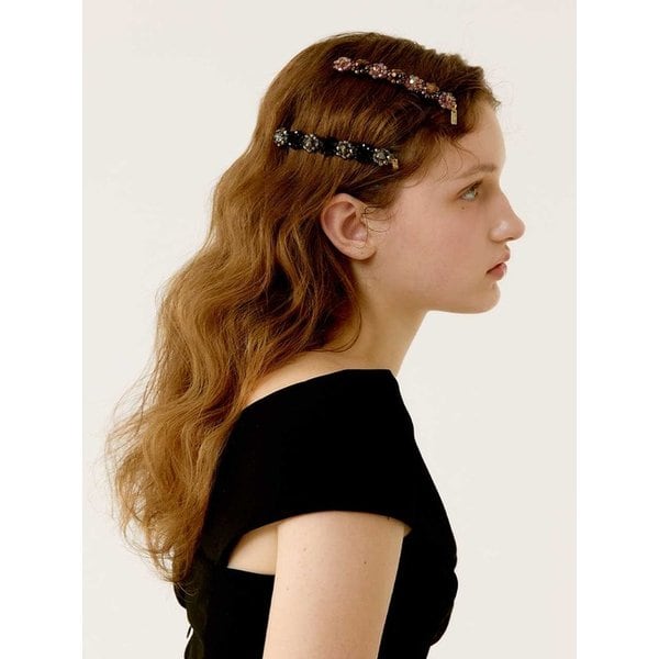 비즈 플라워 자동핀 LFAC0341