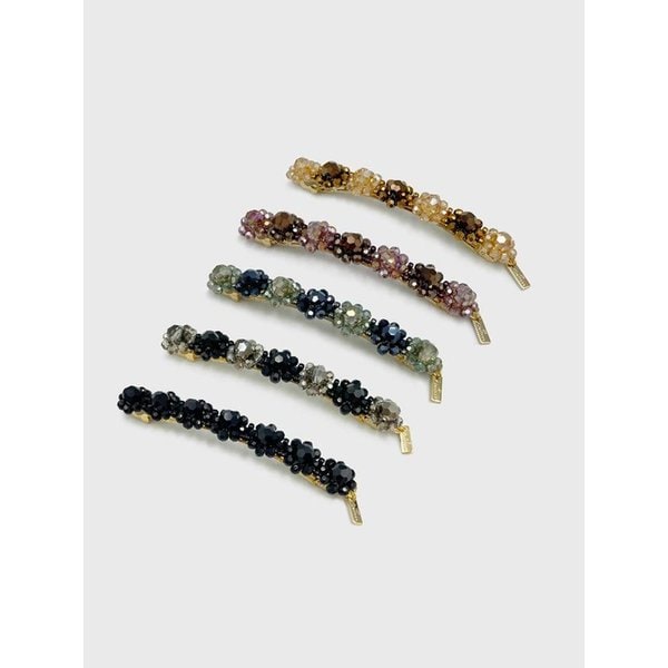 비즈 플라워 자동핀 LFAC0341