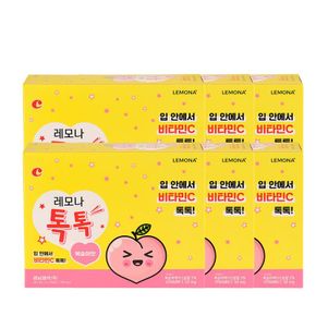 [본사직영] 레모나 톡톡 비타민C 100포 6박스[36121318]