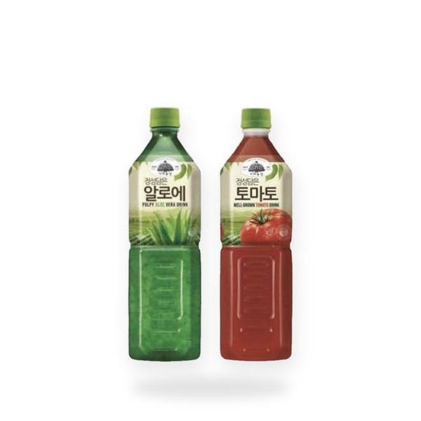 확대된 대표 가야 정성담은 알로에,토마토 1L(SH)(1)