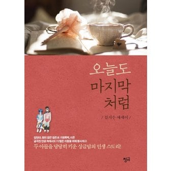  오늘도 마지막처럼 두 아들을 당당히 키운 싱글맘의 인생 스토리!  김지수 에세이