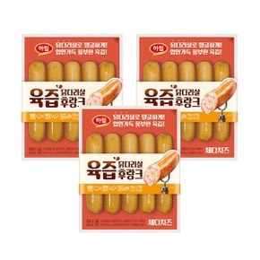 하림 육즙후랑크체다치즈 600g 3봉