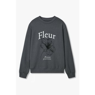 GCUT 플라워 프린트 스웨트 셔츠 7225340001172