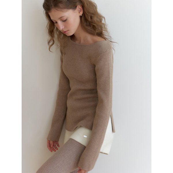 [리퍼브] Sevilla boat knit (mocha)
