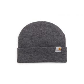 Carhartt 워크 인 Progress Stratus 비니 다크 그레이 히터 9870050