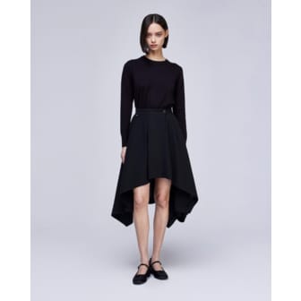 송지오 [파주점] [송지오우먼]송지오 바이어스 컷 스커트 블랙 WH3SK309BK