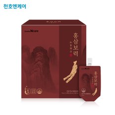 [무료배송][천호엔케어] 홍삼보력 70ml x 30포