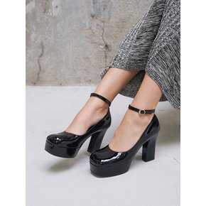 Luna Platform Pumps Black