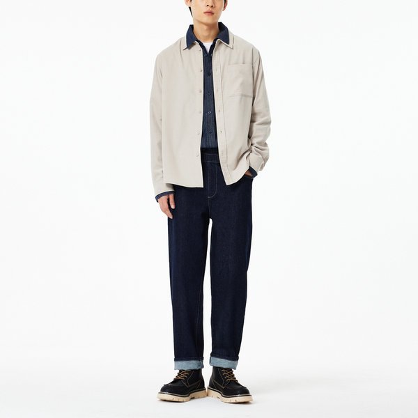 남 루즈핏 코듀로이 셔츠 J114403101011