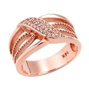 18K GOLD 반지] P0411