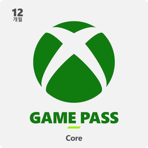 마이크로소프트 Xbox Game Pass Core 게임 패스 코어 12개월  Xbox Digital Code