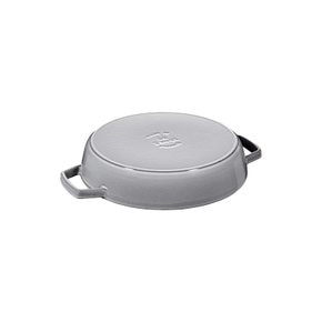 staub 스토우브 양손 팬 그레이 26cm 스킬렛 주물 호로우 IH 대응 일본