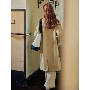 9/25일예약배송_PM_Line hidden button trench coat